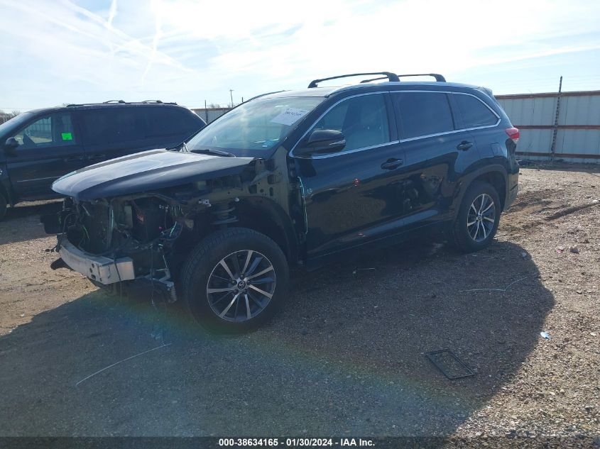 2017 TOYOTA HIGHLANDER SE/XLE - 5TDKZRFH2HS206980