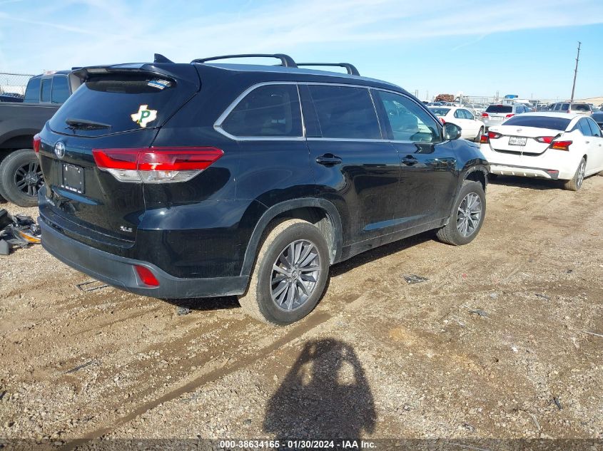 2017 TOYOTA HIGHLANDER SE/XLE - 5TDKZRFH2HS206980