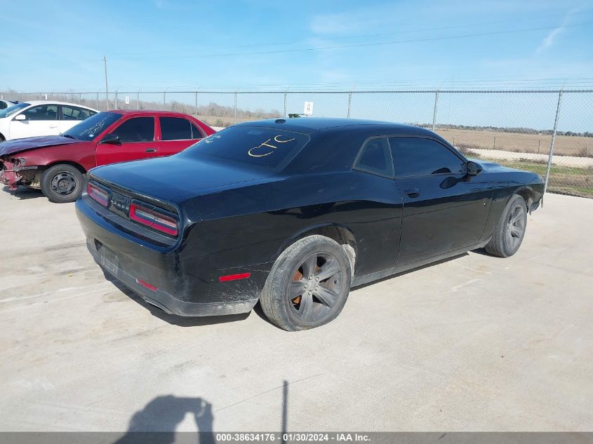 2016 DODGE CHALLENGER SXT - 2C3CDZAGXGH193169