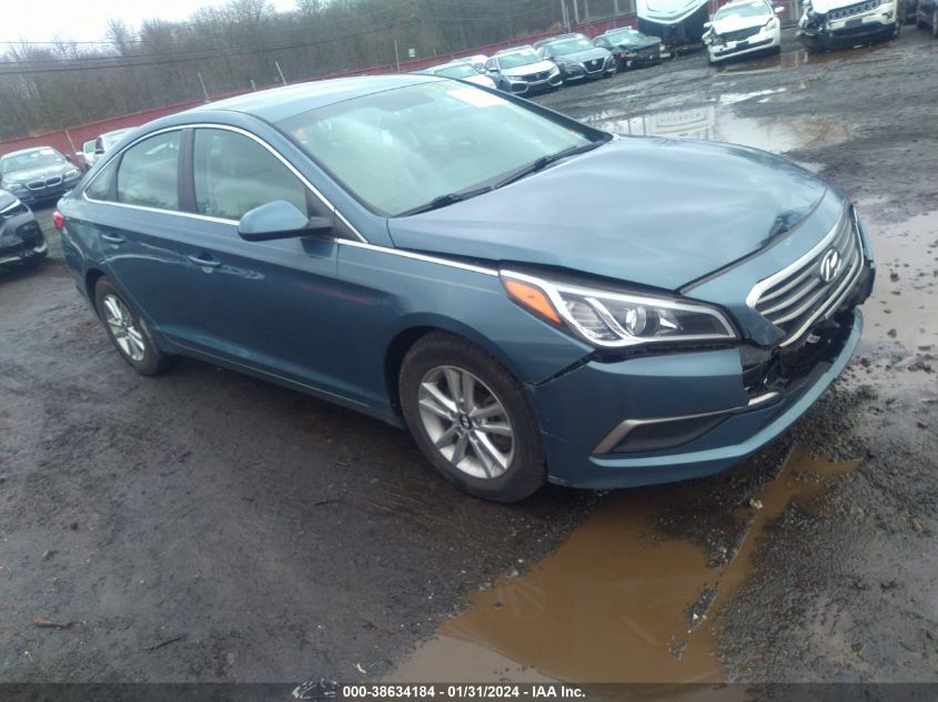 2017 HYUNDAI SONATA - 5NPE24AF1HH593358