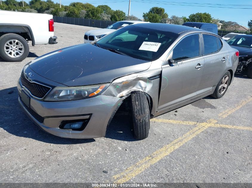 2014 KIA OPTIMA LX - 5XXGM4A72EG325325