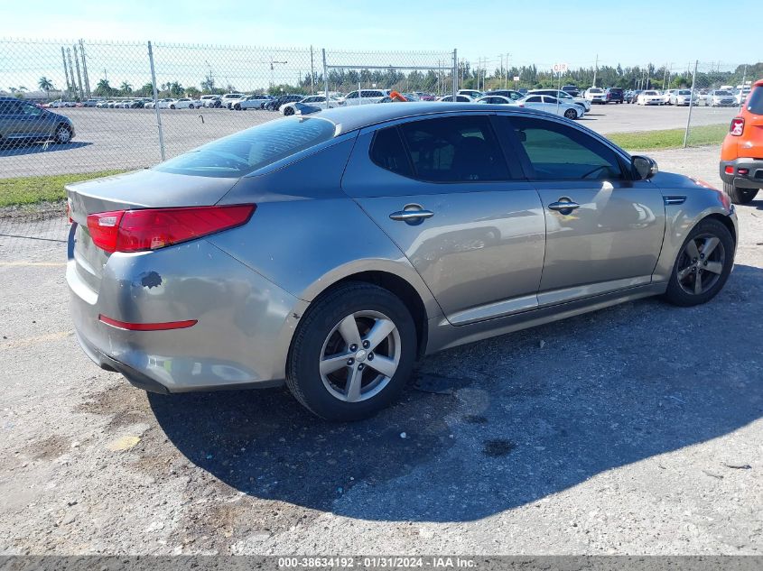 2014 KIA OPTIMA LX - 5XXGM4A72EG325325