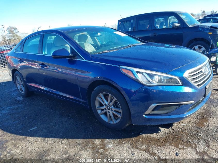 2016 HYUNDAI SONATA SE - 5NPE24AFXGH379497