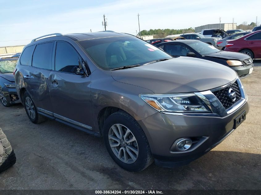 2013 NISSAN PATHFINDER SL - 5N1AR2MN7DC677669