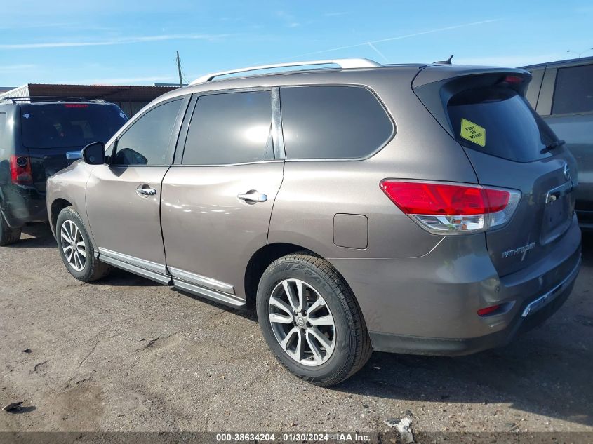 2013 NISSAN PATHFINDER SL - 5N1AR2MN7DC677669