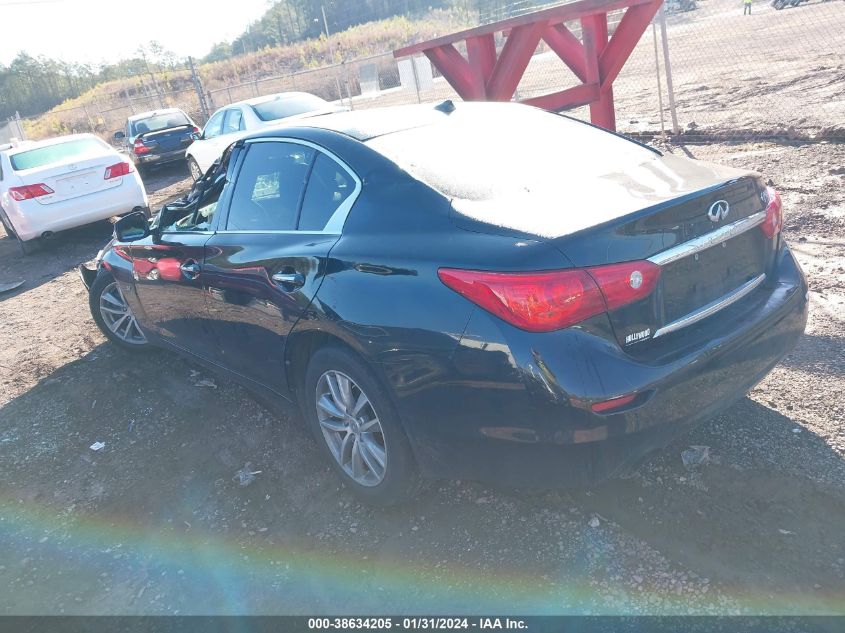 2014 INFINITI Q50 PREMIUM/SPORT - JN1BV7AP1EM679861