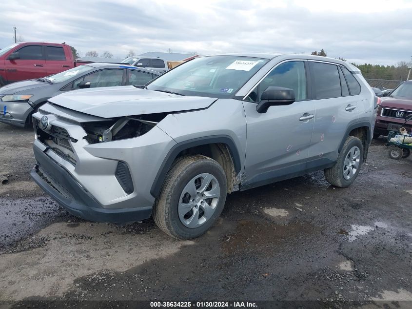 2022 TOYOTA RAV4 LE - 2T3H1RFV9NW211773