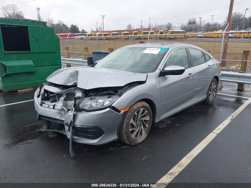 2018 HONDA CIVIC EX - 19XFC2F70JE033199