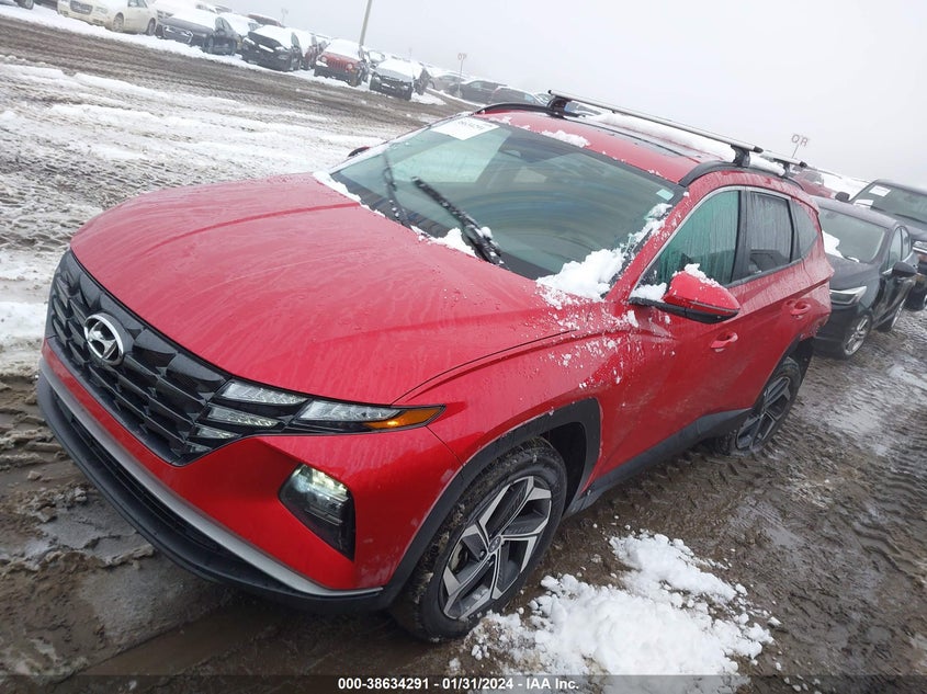 VIN 5NMJFCAE3NH114709 2022 HYUNDAI TUCSON SEL