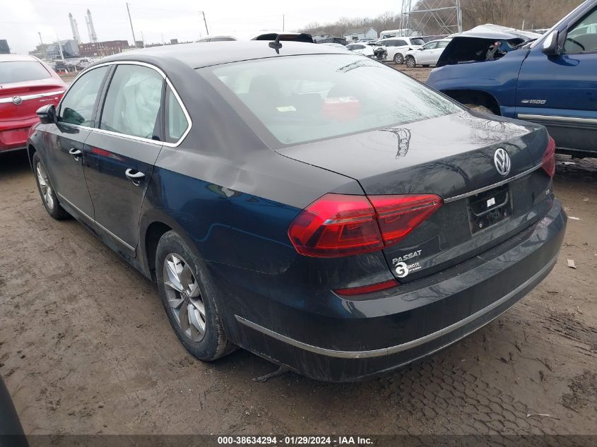 2017 VOLKSWAGEN PASSAT 1.8T S - 1VWAT7A38HT008156