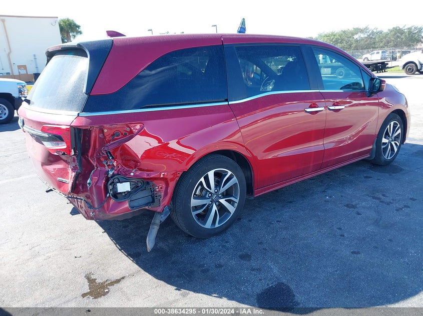 VIN 5FNRL6H80PB034365 2023 HONDA ODYSSEY TOURING