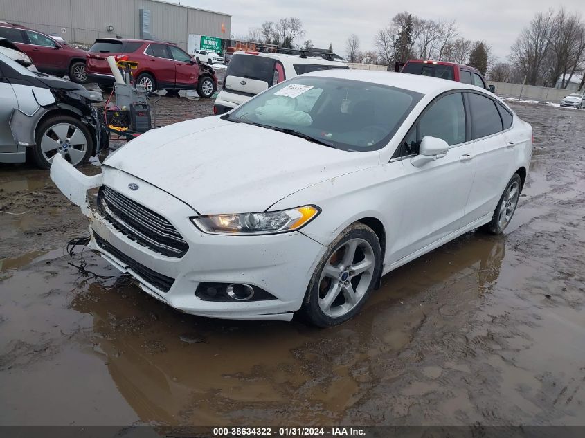 2016 FORD FUSION SE - 3FA6P0T9XGR208581