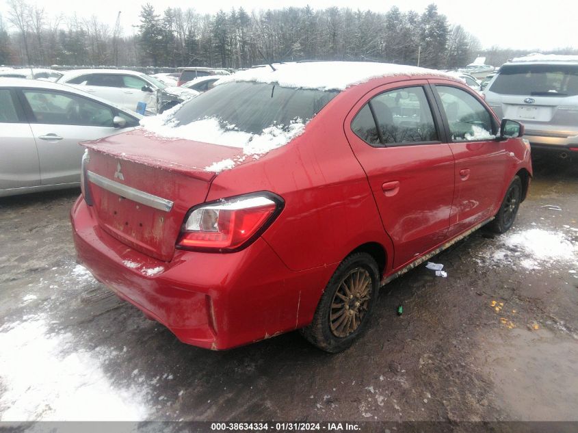 2022 MITSUBISHI MIRAGE G4 BLACK EDITION/ES/LE - ML32FUFJ7NHF08804