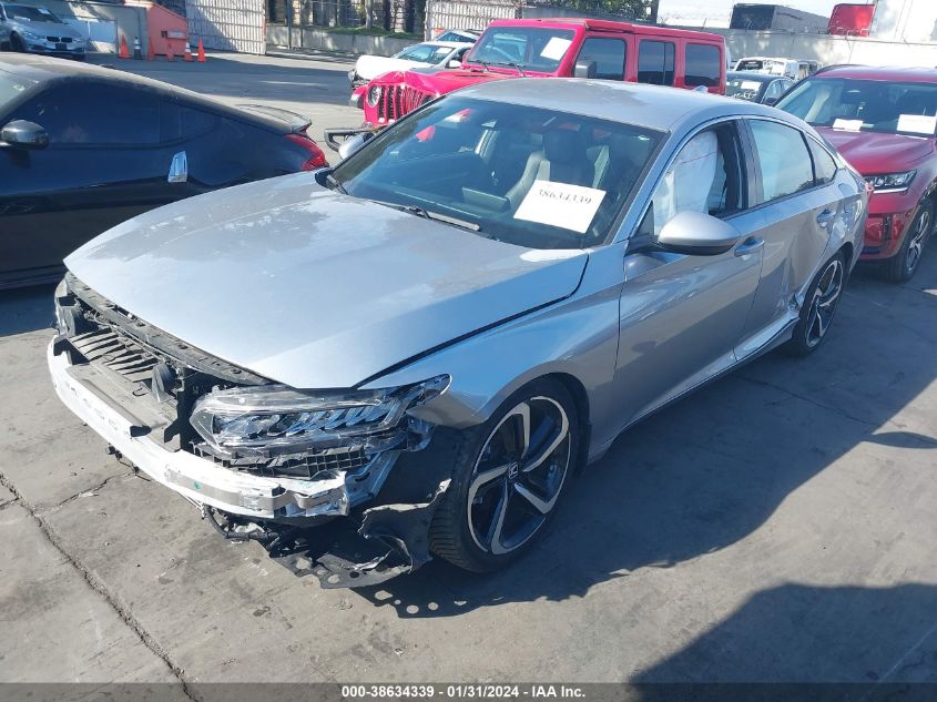 2018 HONDA ACCORD SPORT - 1HGCV1F31JA223747