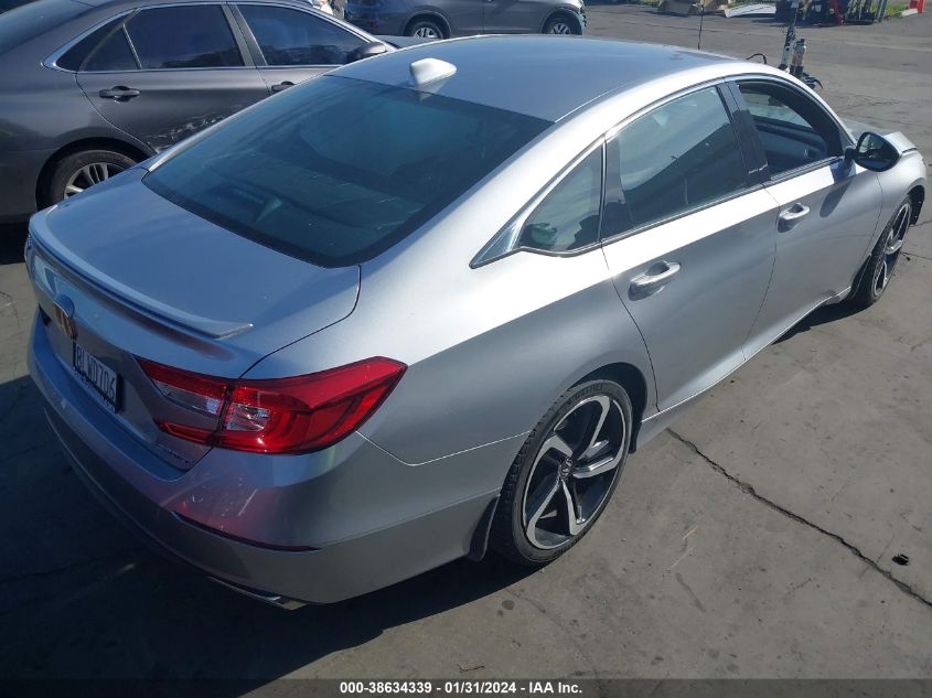 2018 HONDA ACCORD SPORT - 1HGCV1F31JA223747