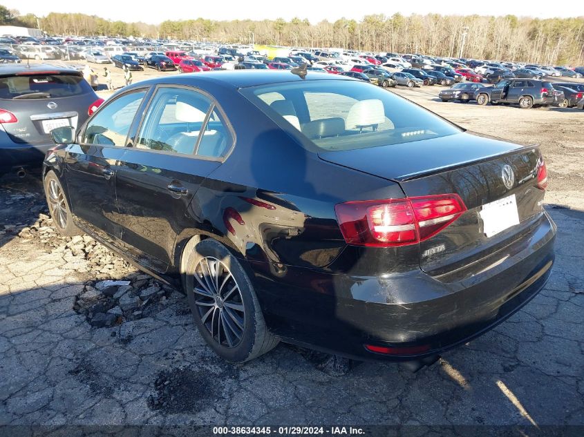 2016 VOLKSWAGEN JETTA 1.8T SPORT - 3VWD17AJ6GM234503