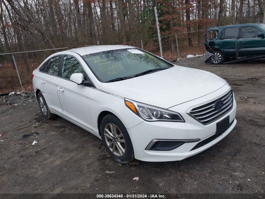 2017 HYUNDAI SONATA SE - 5NPE24AF7HH537893