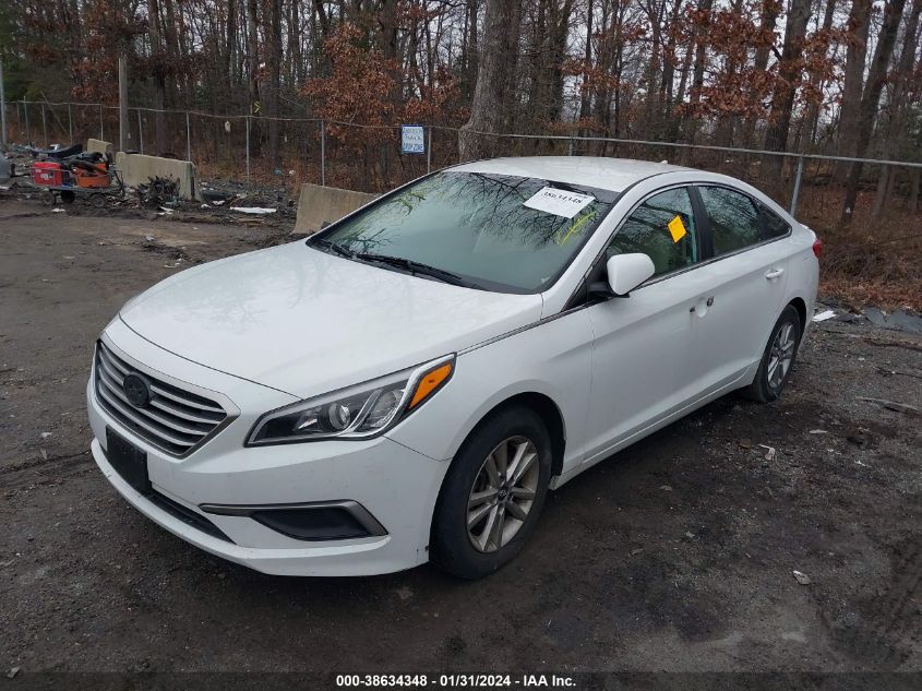 2017 HYUNDAI SONATA SE - 5NPE24AF7HH537893