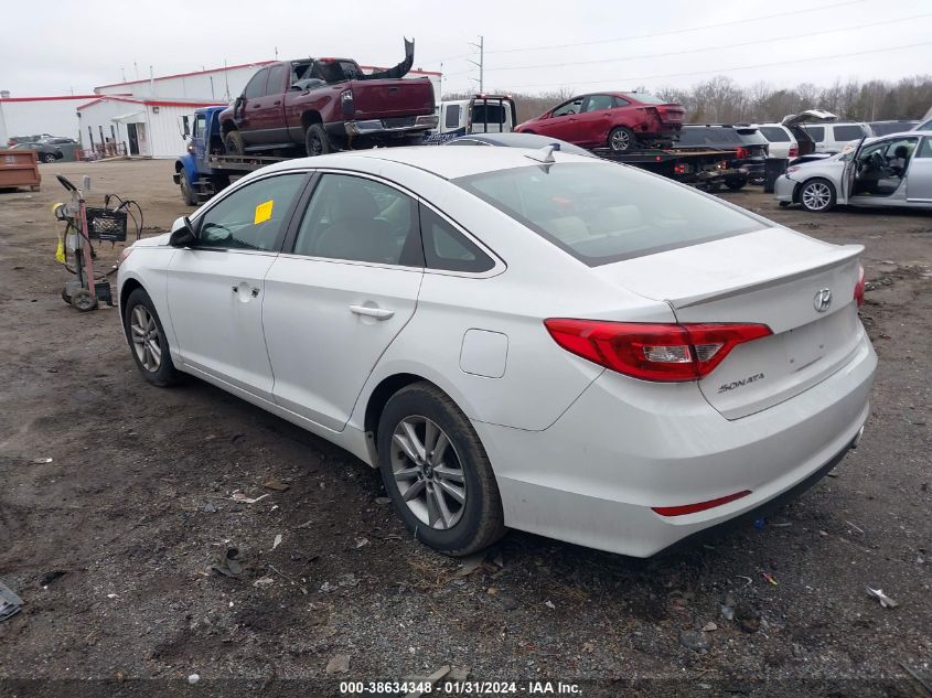 2017 HYUNDAI SONATA SE - 5NPE24AF7HH537893