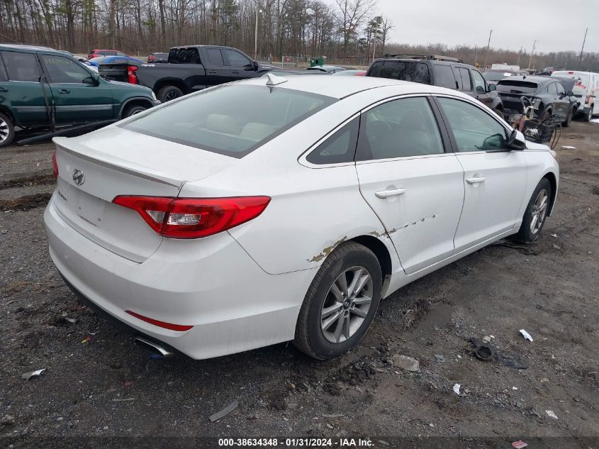 2017 HYUNDAI SONATA SE - 5NPE24AF7HH537893