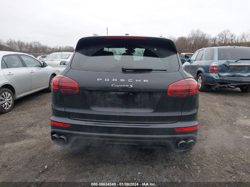 2016 PORSCHE CAYENNE S - WP1AB2A26GLA92331