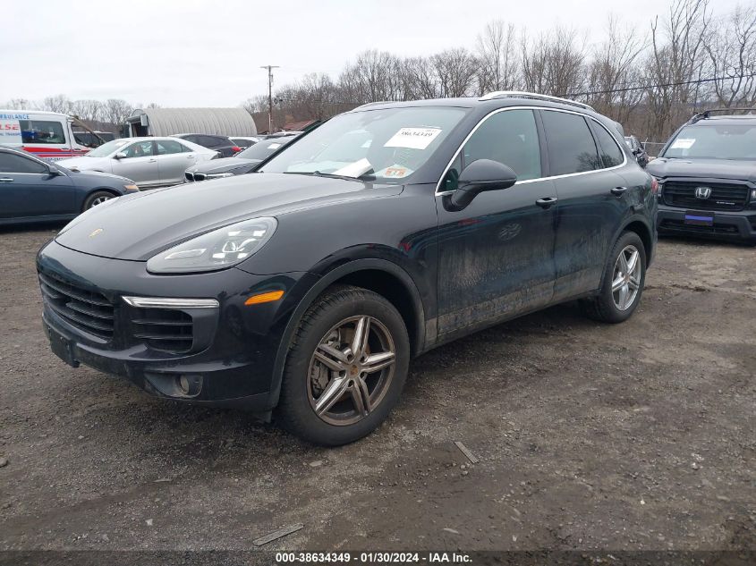 2016 PORSCHE CAYENNE S - WP1AB2A26GLA92331