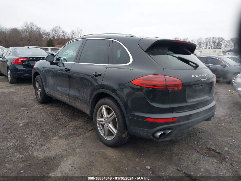 2016 PORSCHE CAYENNE S - WP1AB2A26GLA92331