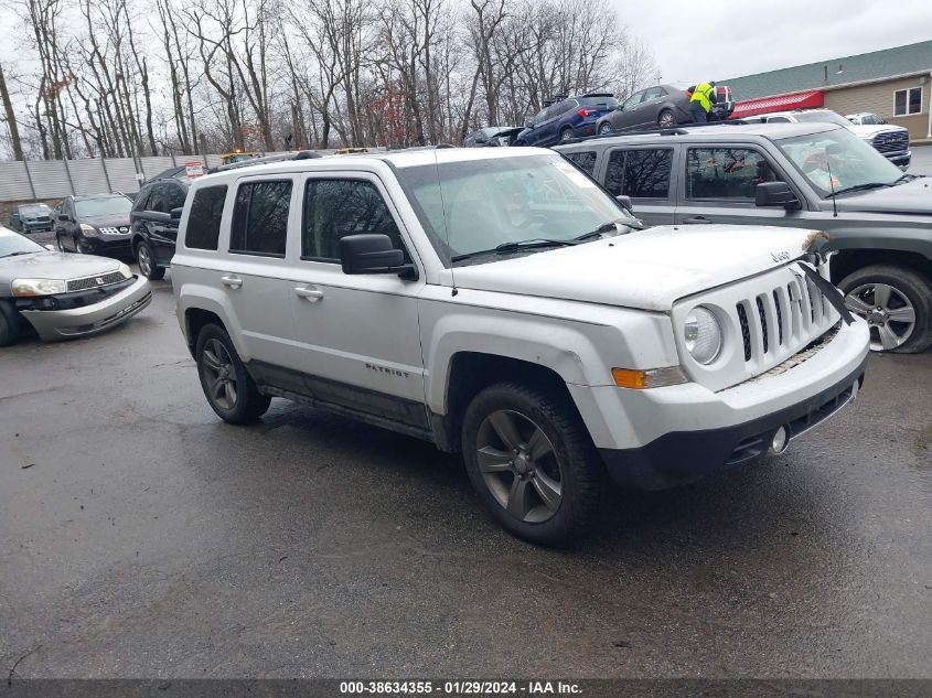 2017 JEEP PATRIOT HIGH ALTITUDE FWD - 1C4NJPFA4HD172886