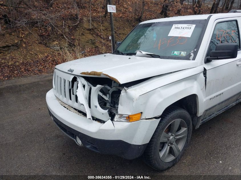 2017 JEEP PATRIOT HIGH ALTITUDE FWD - 1C4NJPFA4HD172886