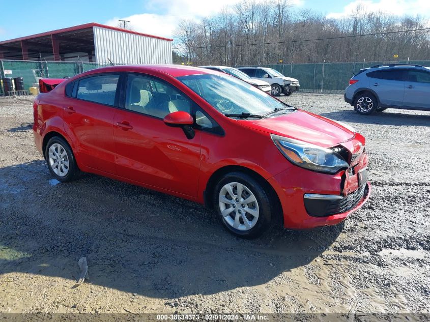 2017 KIA RIO LX - KNADM4A39H6051315