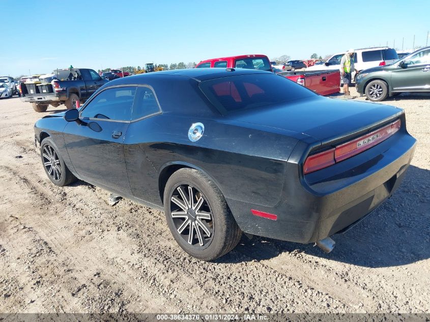 2013 DODGE CHALLENGER SXT - 2C3CDYAG7DH536221