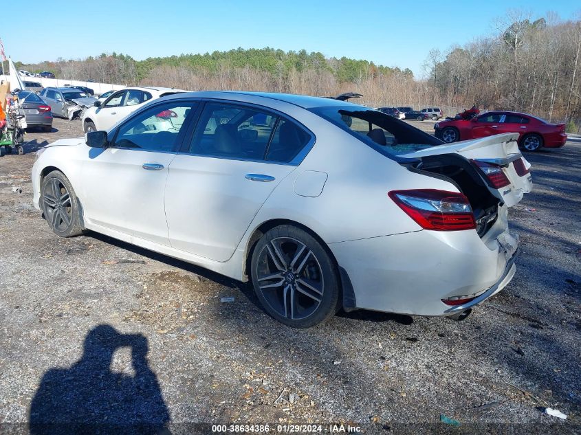 2017 HONDA ACCORD SPORT SE - 1HGCR2F14HA294931