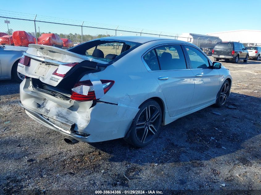 2017 HONDA ACCORD SPORT SE - 1HGCR2F14HA294931