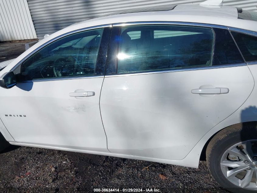 2020 CHEVROLET MALIBU FWD LT - 1G1ZD5ST1LF027170