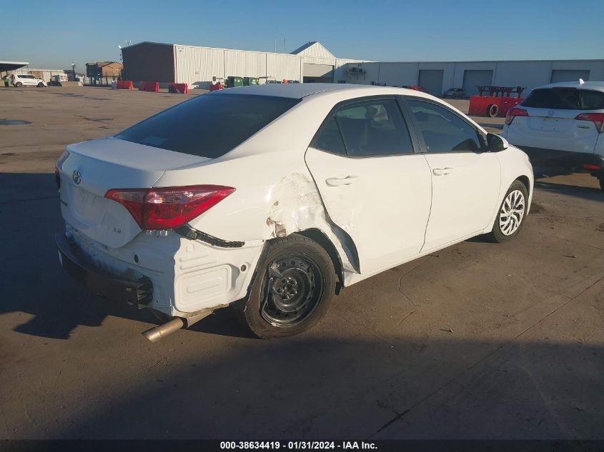 2017 TOYOTA COROLLA LE - 5YFBURHE8HP687022