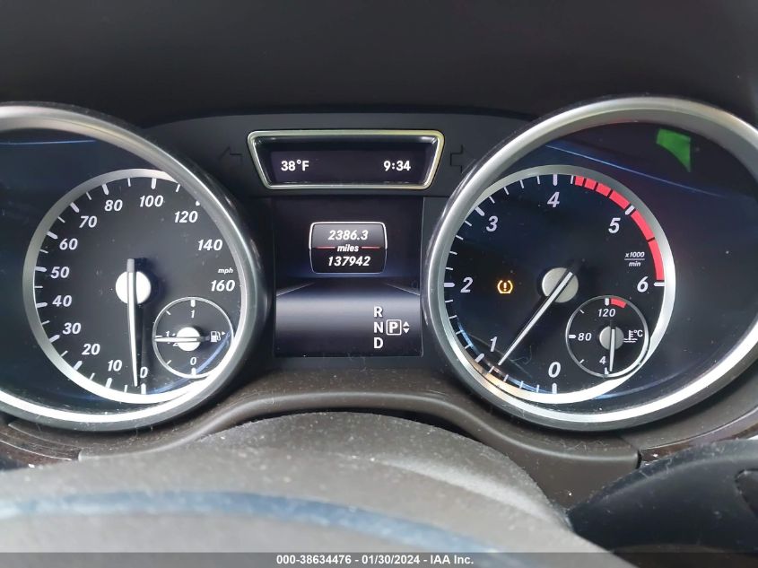 2014 MERCEDES-BENZ ML 350 BLUETEC 350 BLUETEC 4JGDA2EB4EA406235