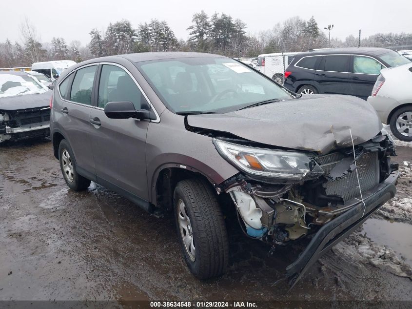 2015 HONDA CR-V LX - 5J6RM4H38FL033833