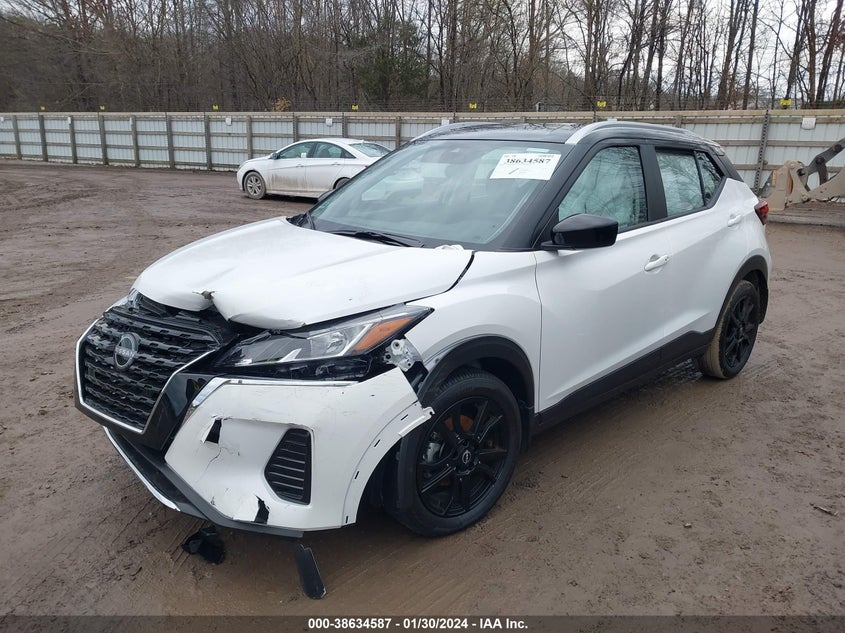 VIN 3N1CP5CV5PL569987 2023 NISSAN KICKS SV XTRONIC CVT