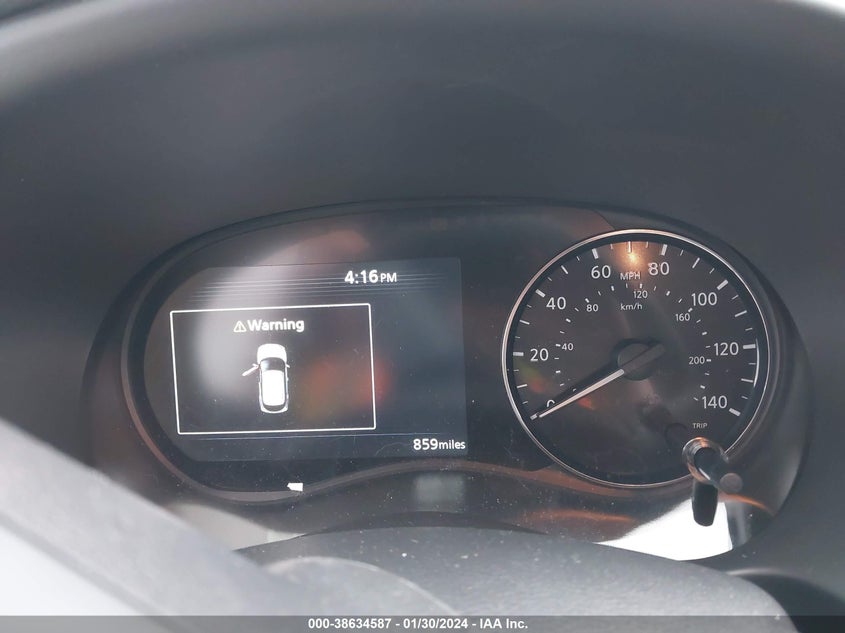 VIN 3N1CP5CV5PL569987 2023 NISSAN KICKS SV XTRONIC CVT