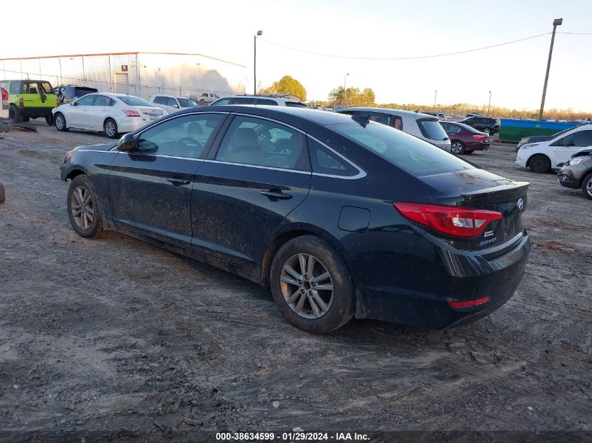 2015 HYUNDAI SONATA SE - 5NPE24AF5FH217338