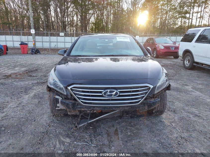 2015 HYUNDAI SONATA SE - 5NPE24AF5FH217338