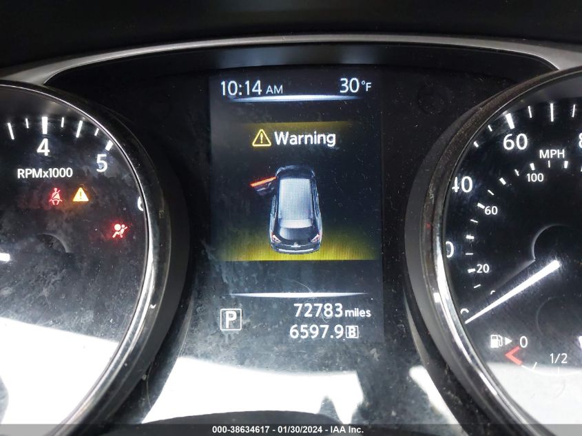 2016 NISSAN ROGUE S/SL/SV - KNMAT2MV9GP633823