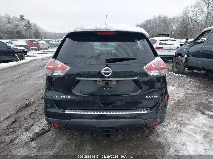 2016 NISSAN ROGUE S/SL/SV - KNMAT2MV9GP633823