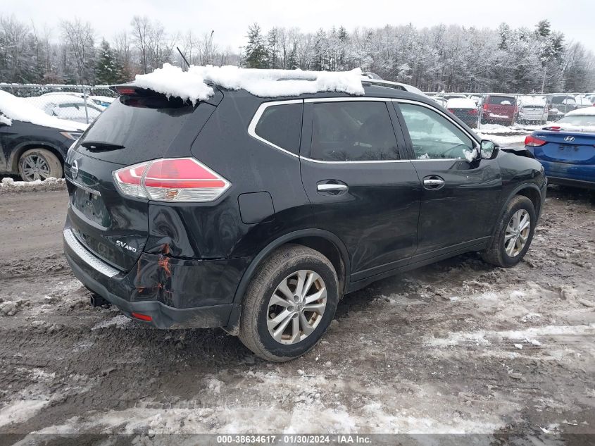 2016 NISSAN ROGUE S/SL/SV - KNMAT2MV9GP633823