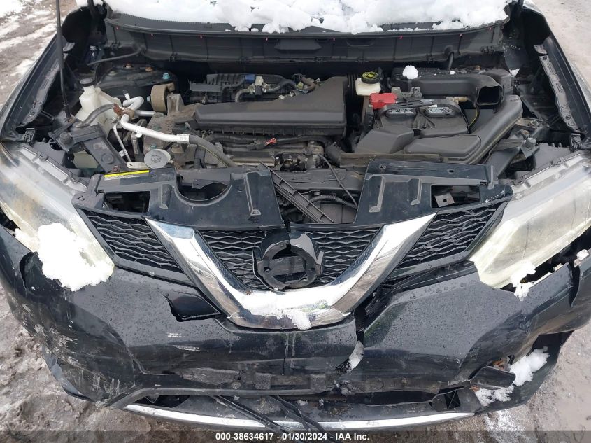 2016 NISSAN ROGUE S/SL/SV - KNMAT2MV9GP633823