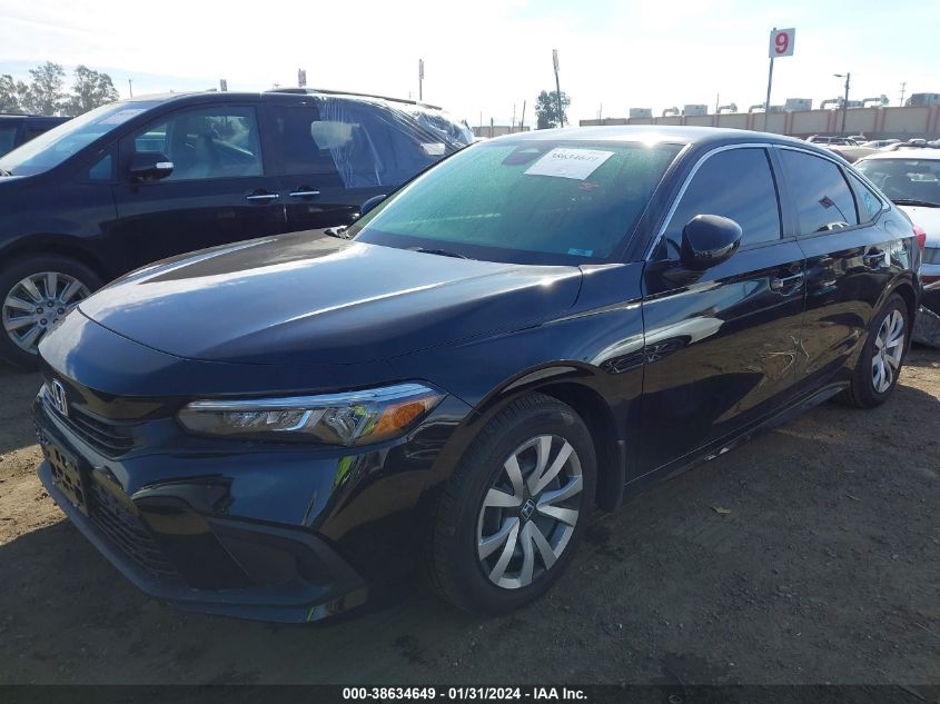 2023 HONDA CIVIC LX - 2HGFE2F27PH536421