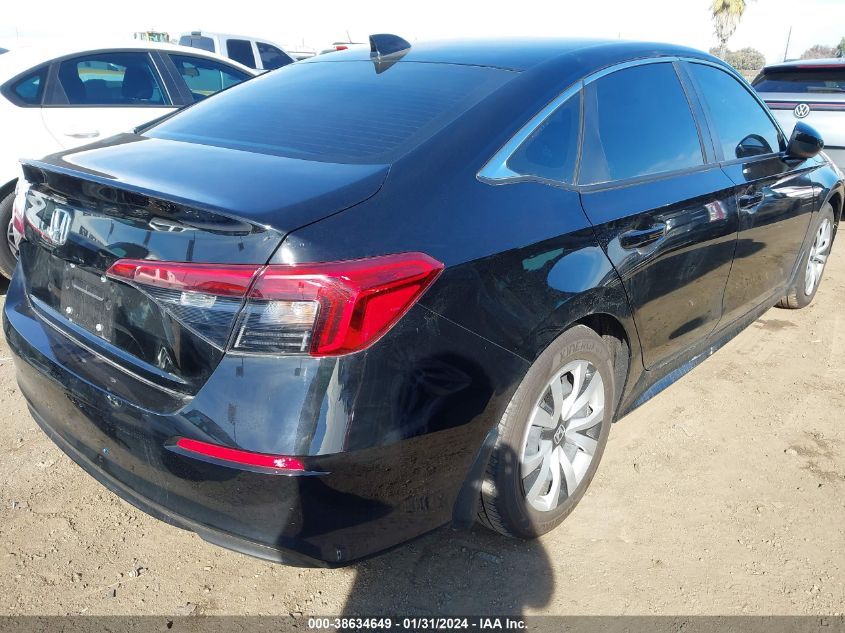 2023 HONDA CIVIC LX - 2HGFE2F27PH536421