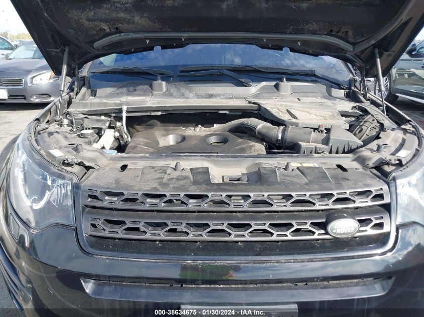 2017 LAND ROVER DISCOVERY SPORT SE - SALCP2BG3HH698253