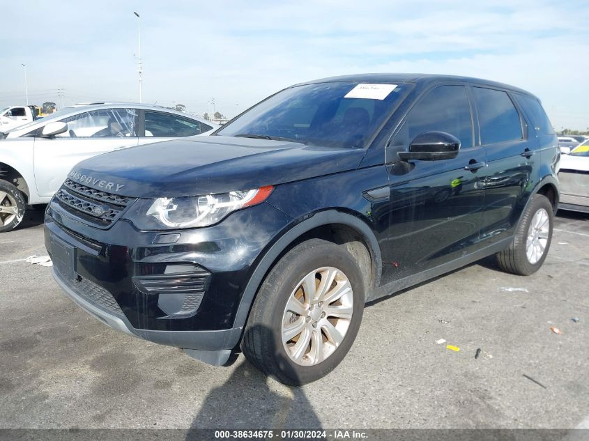 2017 LAND ROVER DISCOVERY SPORT SE - SALCP2BG3HH698253