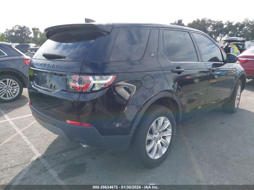 2017 LAND ROVER DISCOVERY SPORT SE - SALCP2BG3HH698253